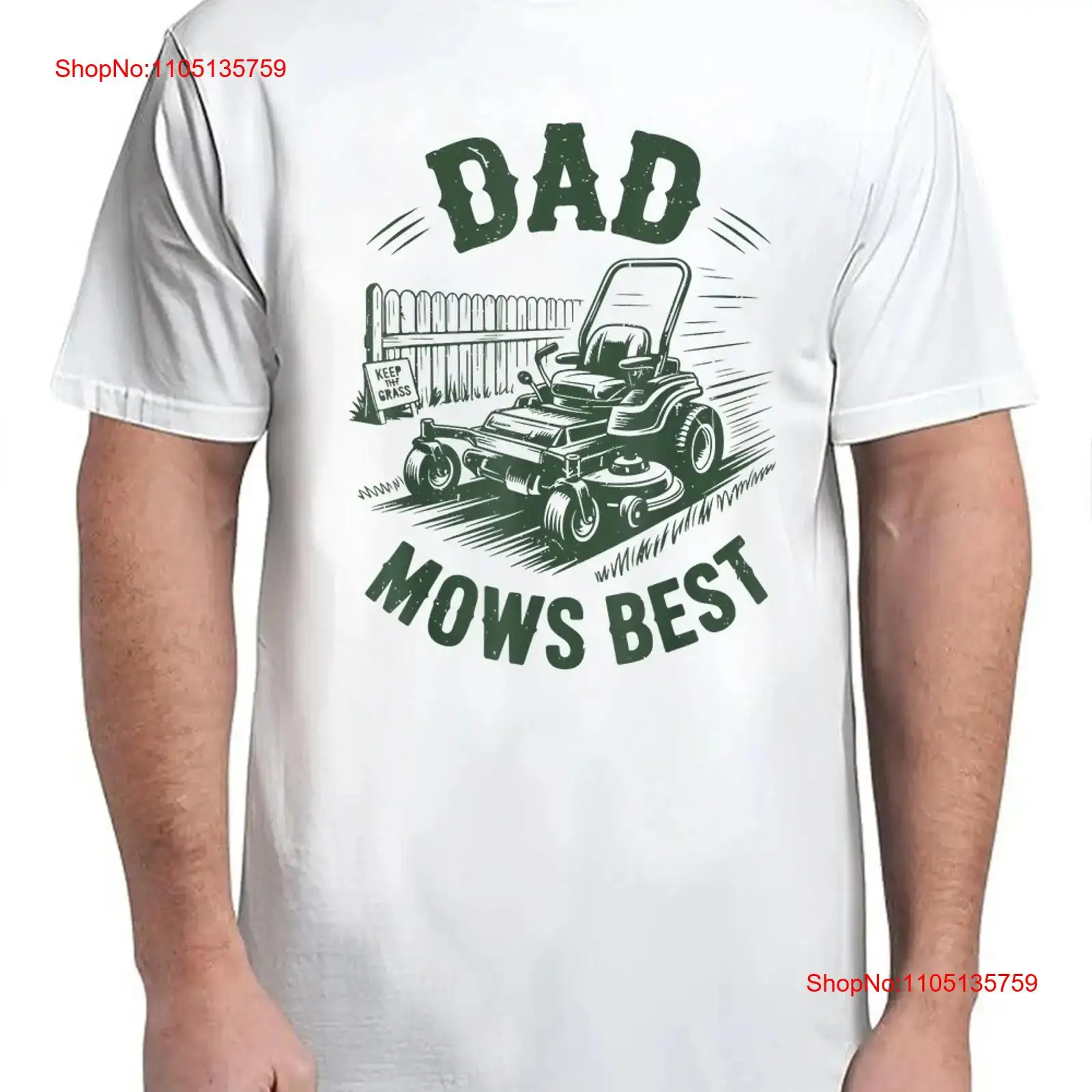 Vintage Vibes Fashion - Mower Dad Mows Best Papa Yard