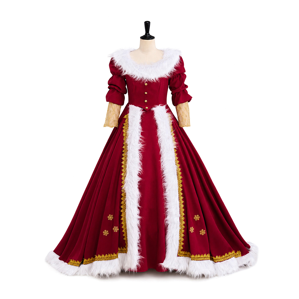 Deluxe Mrs Claus Costumes Adul - đánh giá và giá Vintage Victorian Fashion