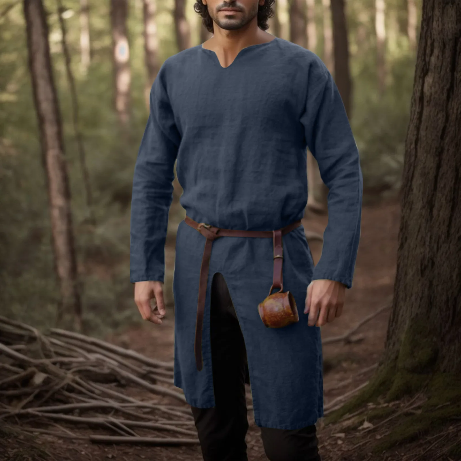 Medieval Men's Pirate Costume  - đánh giá và giá Vintage Victorian Fashion
