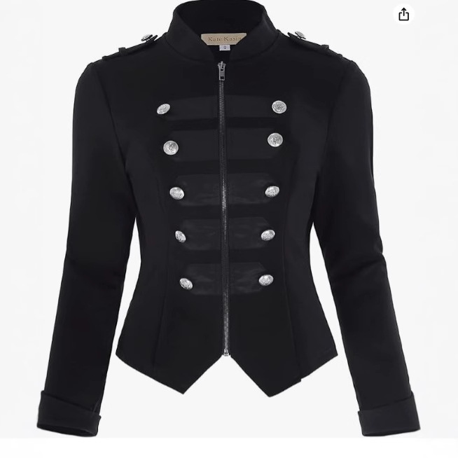 Women gothic punk jacket Slim  - đánh giá và giá Vintage Victorian Fashion