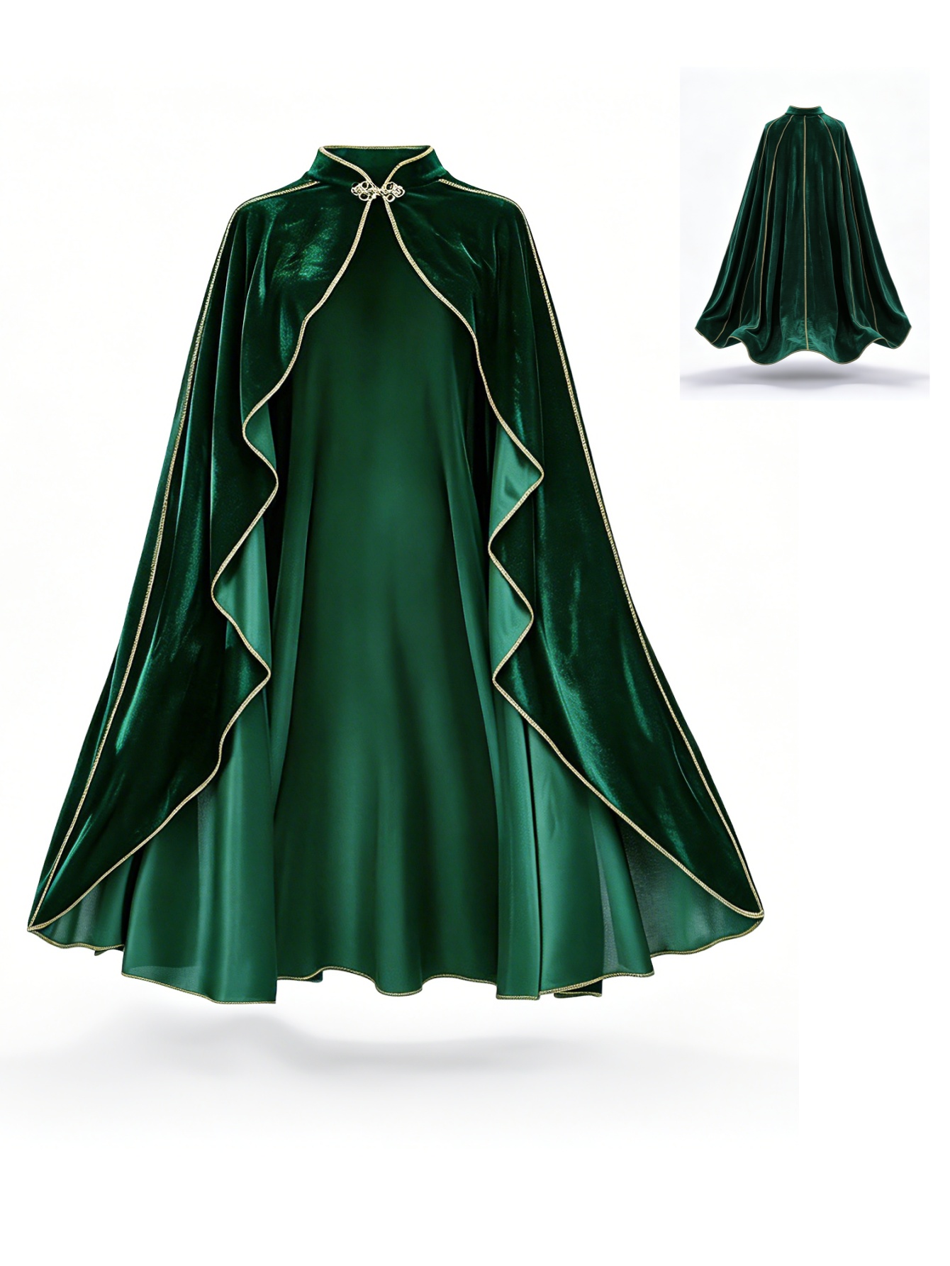 Women Vintage Green Velvet Cap - đánh giá và giá Vintage Victorian Fashion