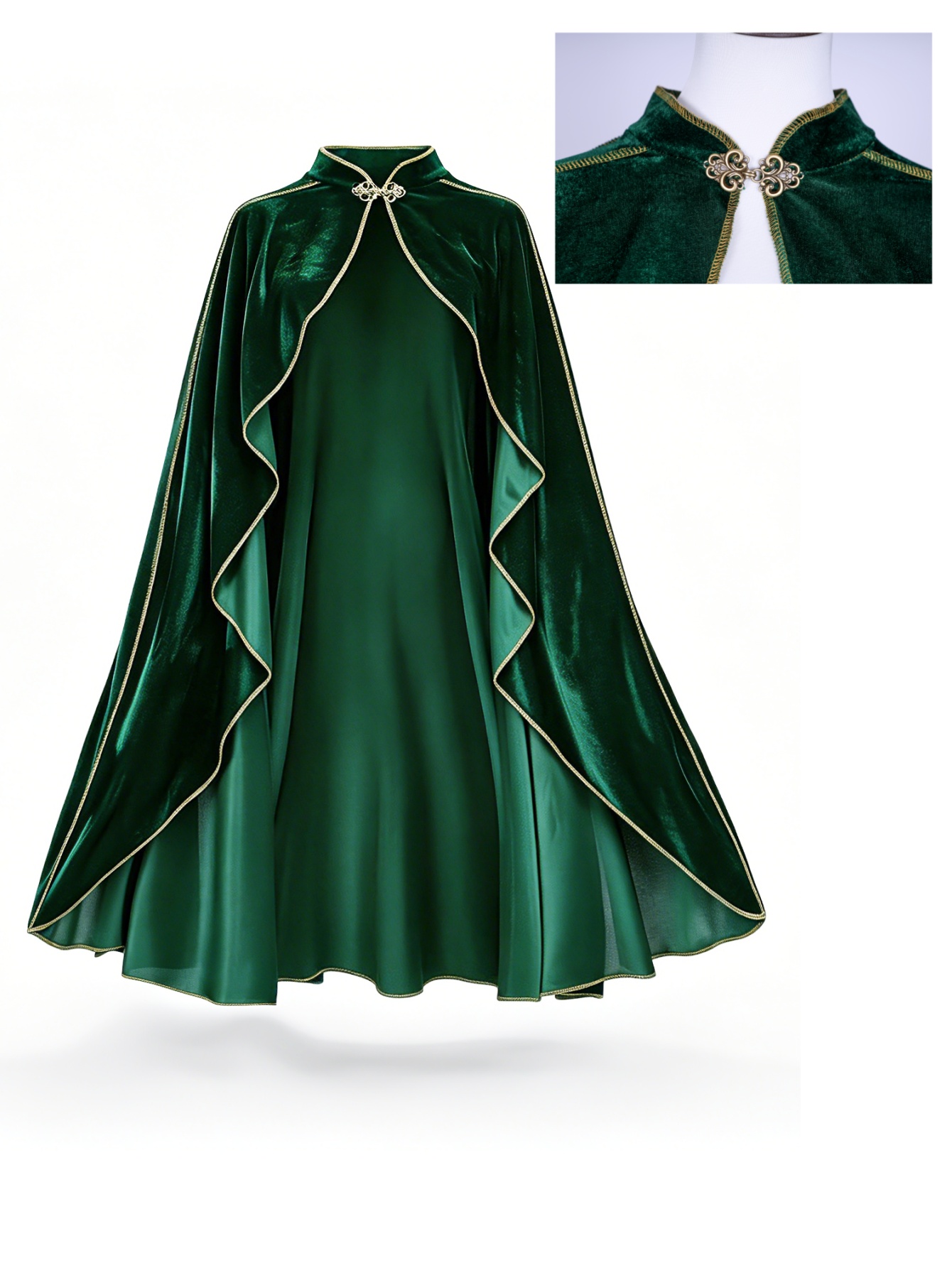 Women Vintage Green Velvet Cap - đánh giá và giá Vintage Victorian Fashion