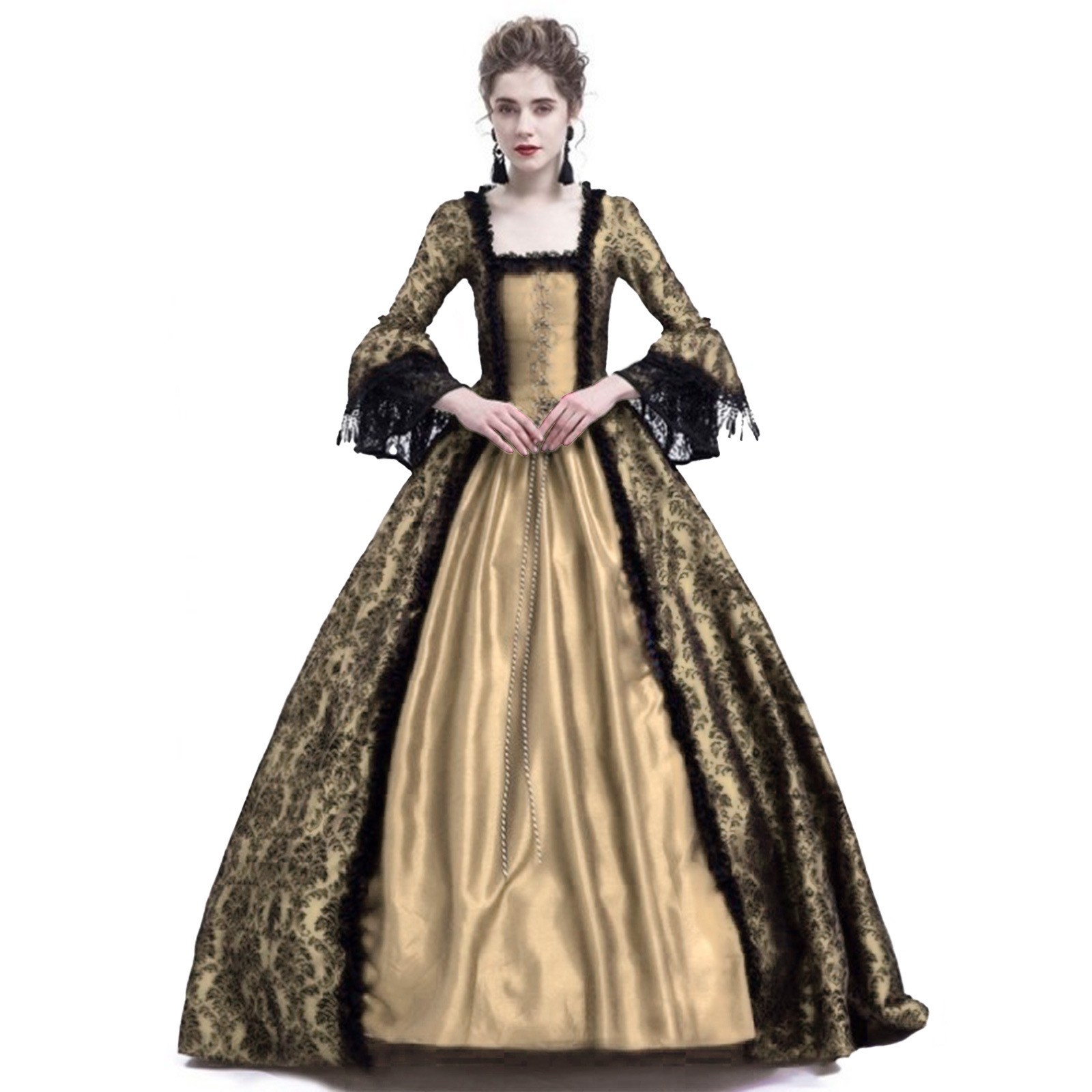 Halloween Cosplay Palace Women - đánh giá và giá Vintage Victorian Fashion