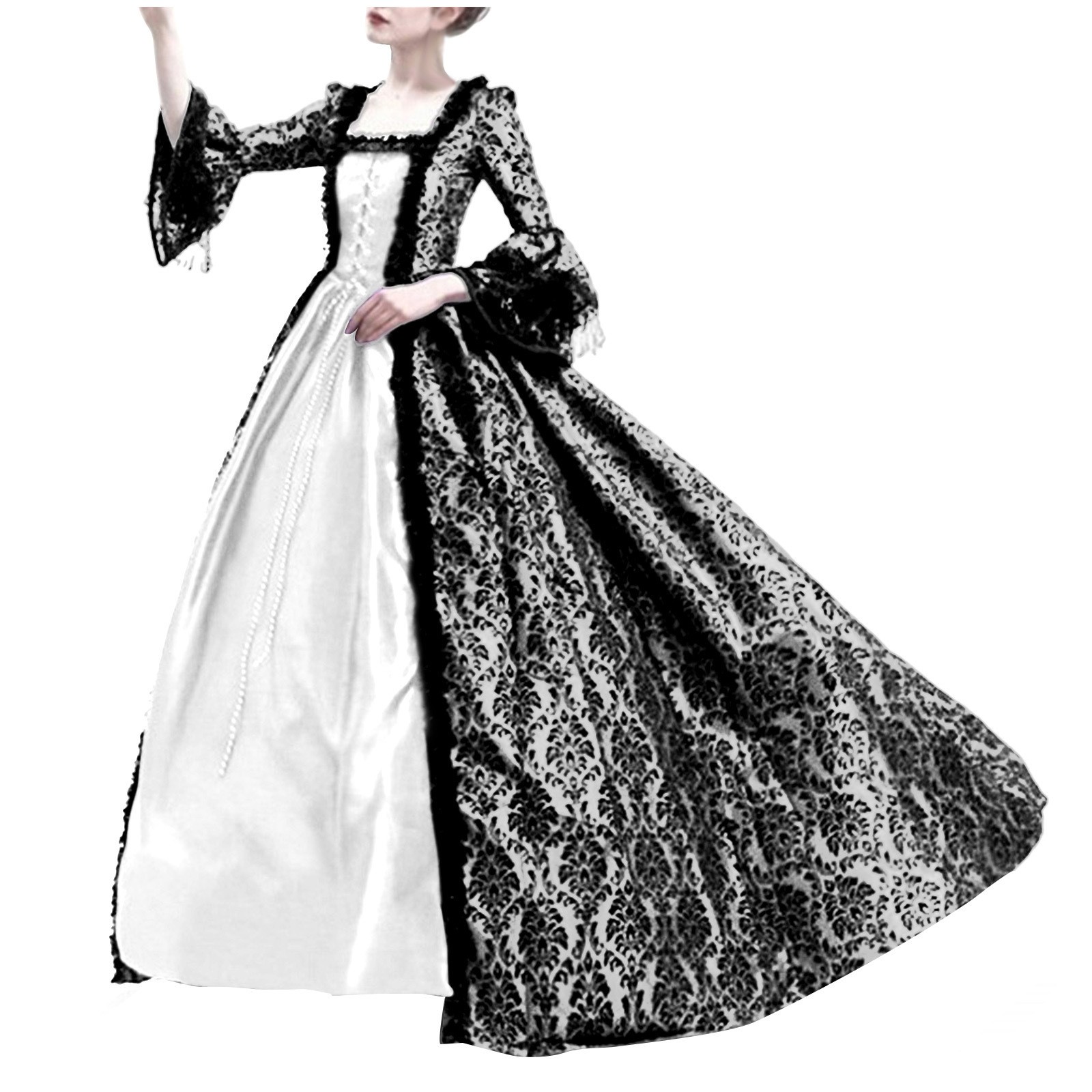 Halloween Cosplay Palace Women - đánh giá và giá Vintage Victorian Fashion
